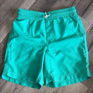 Old Navy Teal Green Boys' Swim Trunks